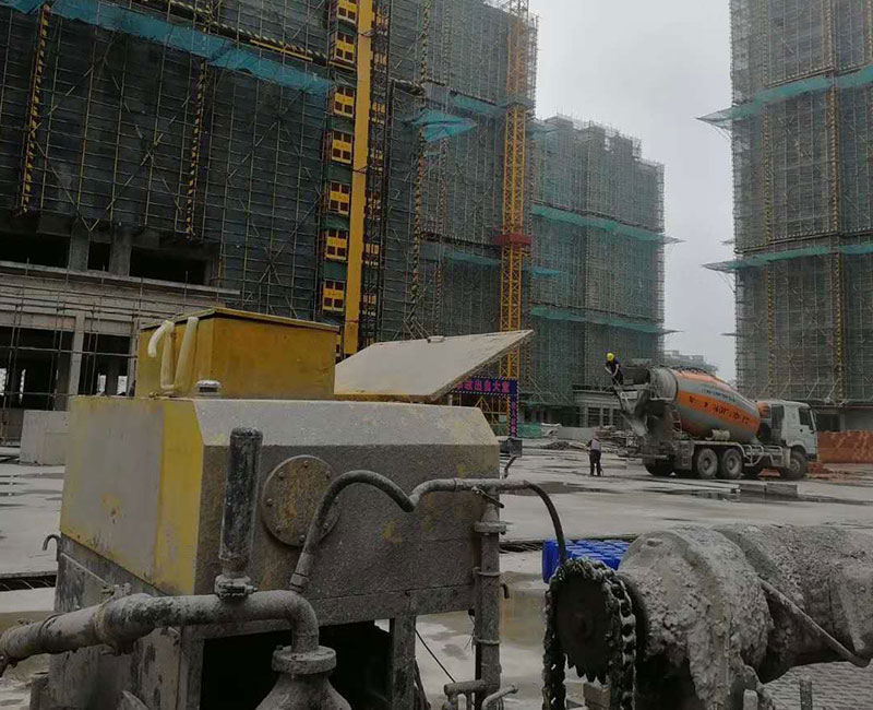 金寨高层施工