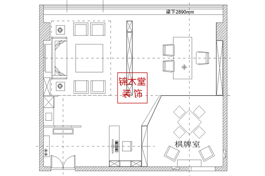 红宇租车保险公司办公室锦木堂装饰设计