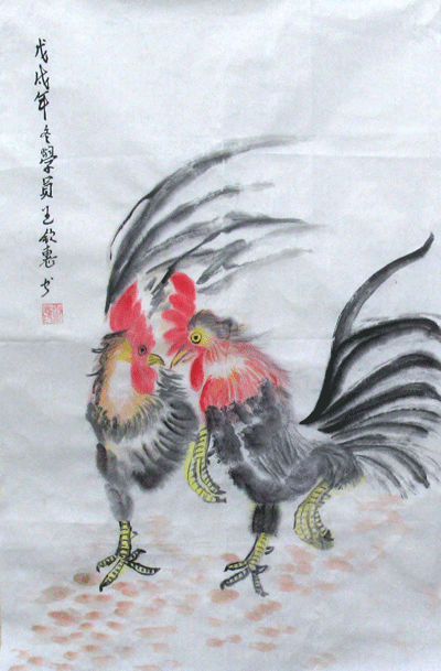 王钦惠绘画作品