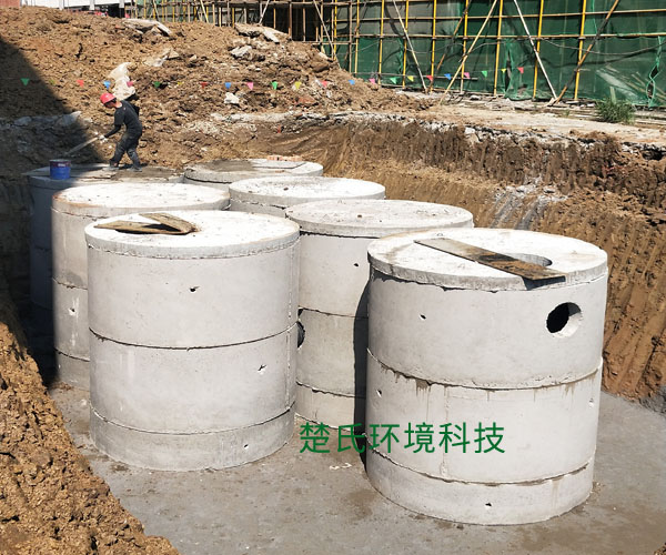 芜湖职业学校化粪池施工工程