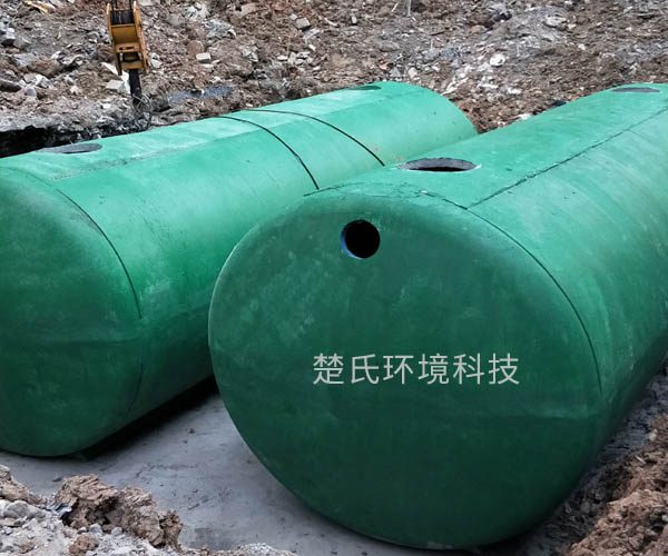 滁州世贸城化粪池施工现场