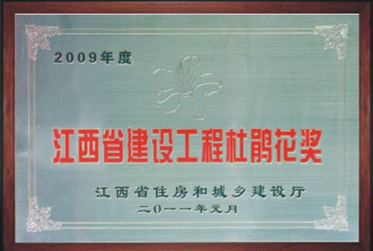 江西省建设工程杜鹃花奖