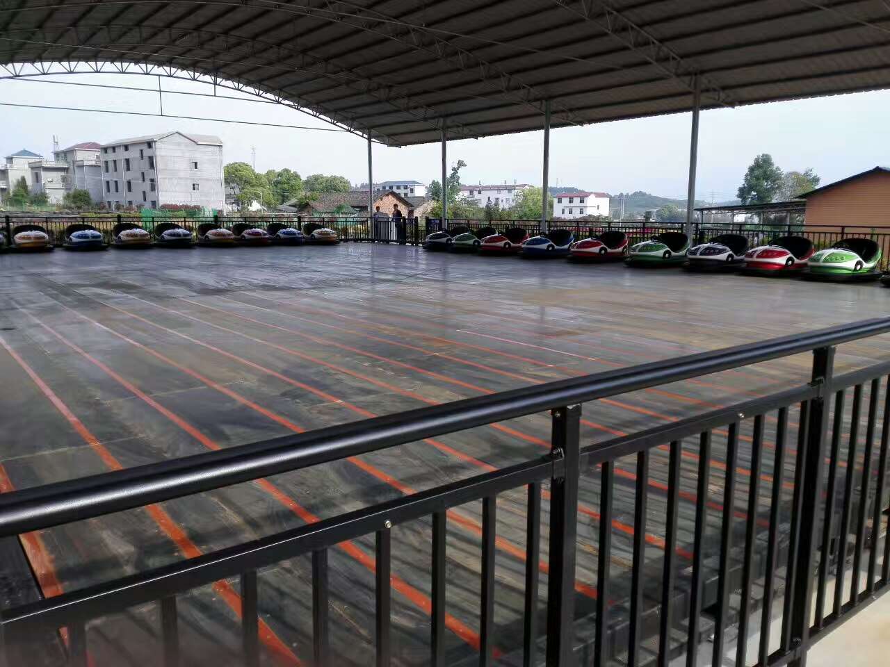 碰碰车厂家案例—银川市中山公园