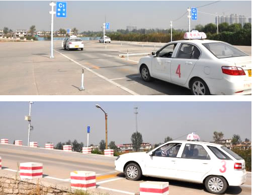 蓝鹰驾校训练车