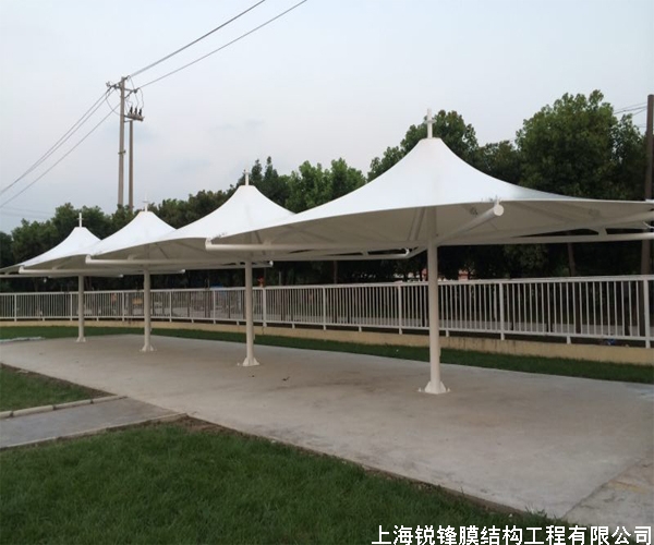 膜结构景观棚案例展示