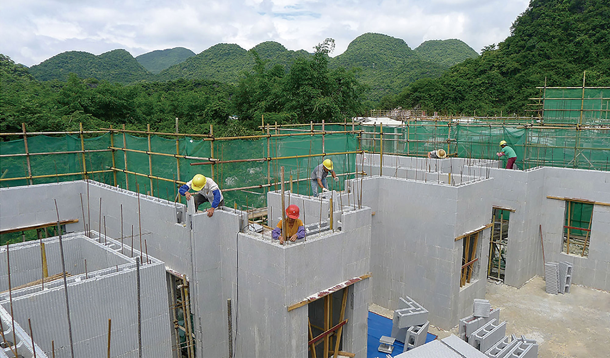 石墨烯 EPS模块建房