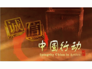 央视大型纪录片《诚信-中国行动》