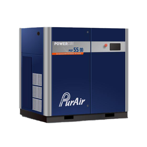 Oil-injected screw compressor