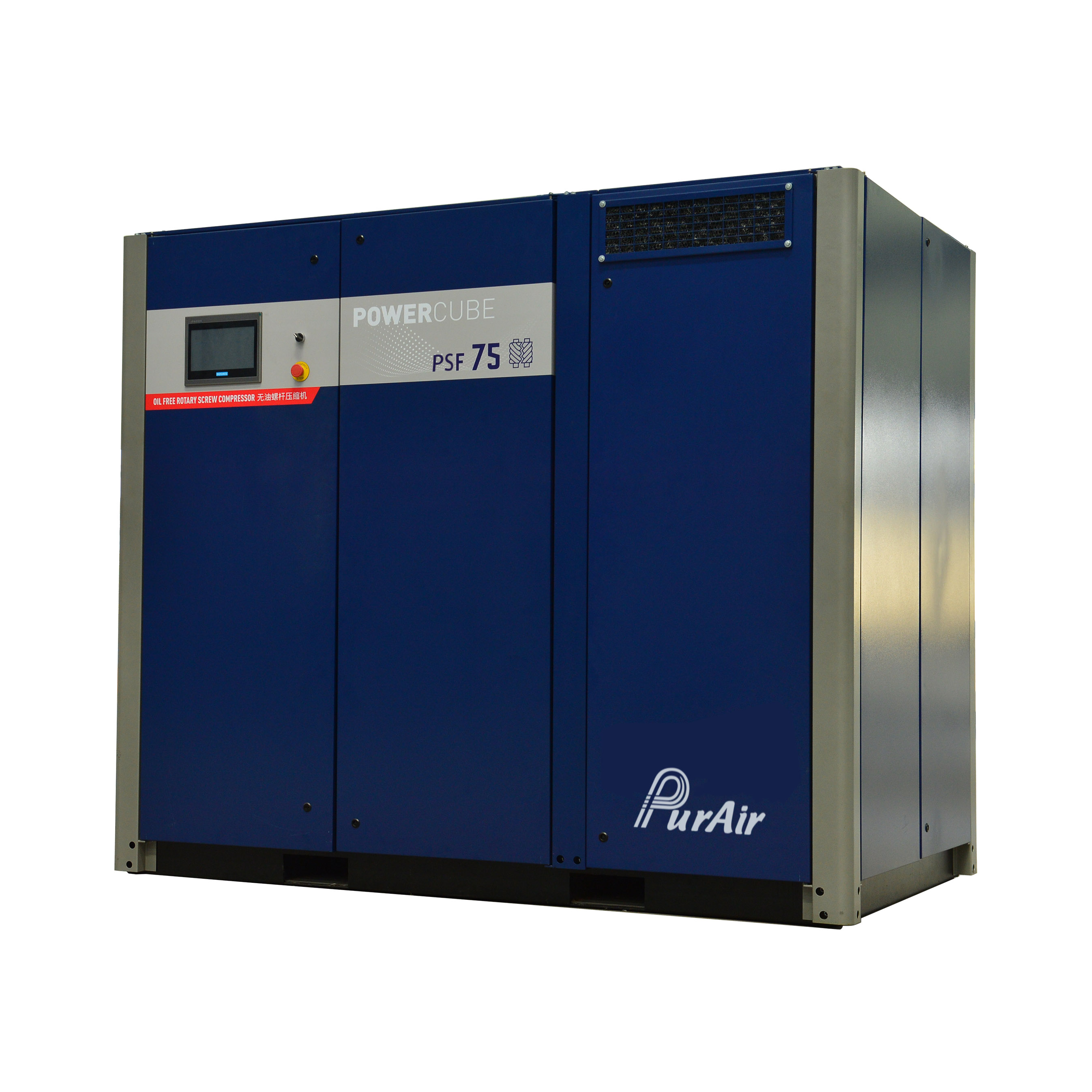 Oil-free screw compressor