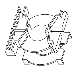 XW-4028 PQ4028 10+0 高频电木变压器骨架