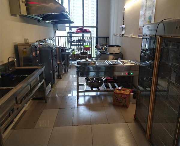 朗峰大厦物业食堂设备安装