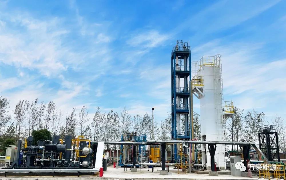 捷報(bào)！國(guó)內(nèi)首套單階單級(jí)撬裝式煤層氣液化成套裝備順利投產(chǎn)