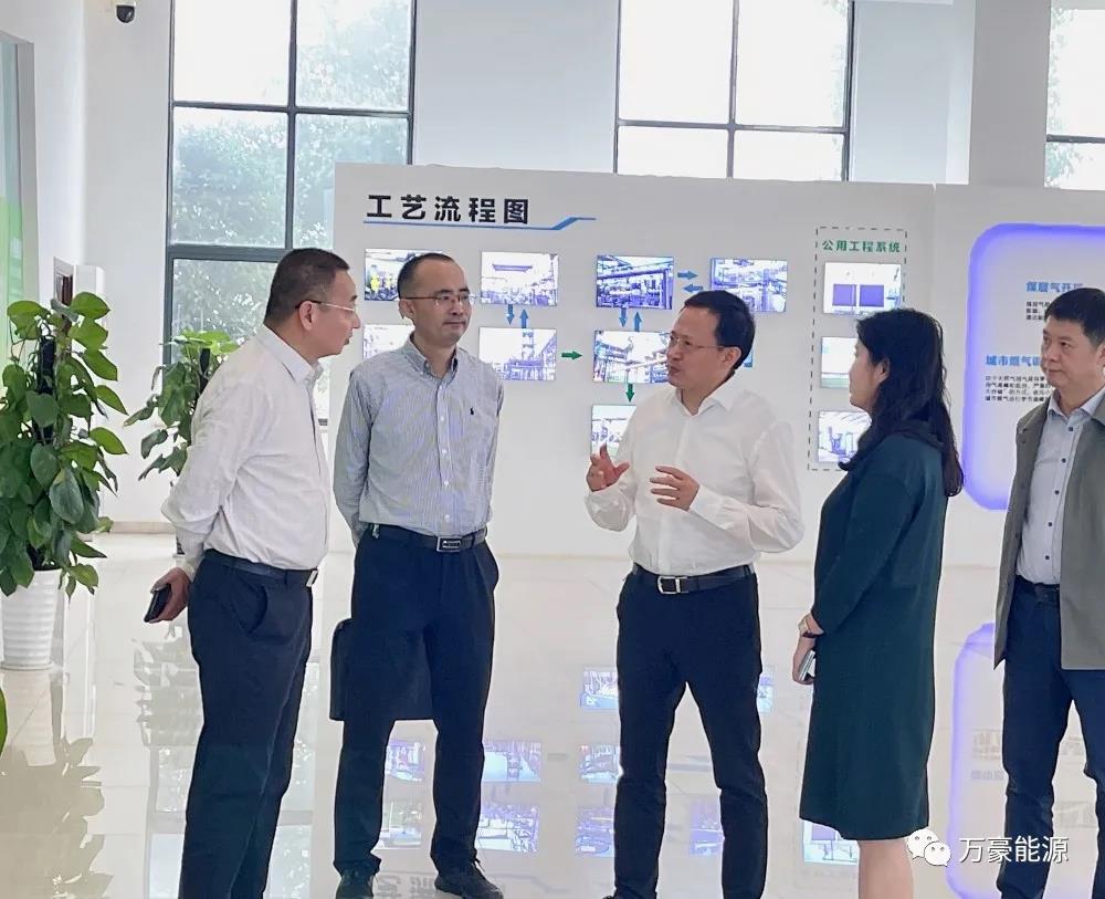 省經(jīng)信廳副廳長(zhǎng)吳韋人一行蒞臨萬(wàn)豪能源開(kāi)展“專精特新”企業(yè)專題調(diào)研