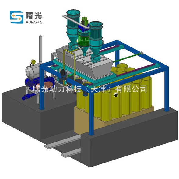 石墨預碳化坩堝加料機