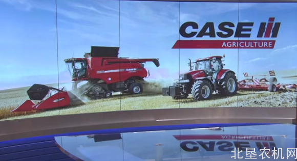 凯斯335拖拉机配联合整地机