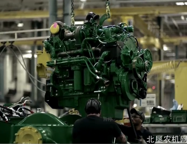 约翰迪尔9RX系列拖拉机-生产过程
