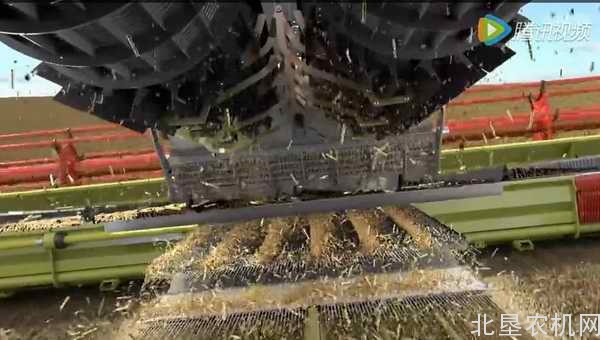 克拉斯LEXION收获机4D脱粒及清选系统