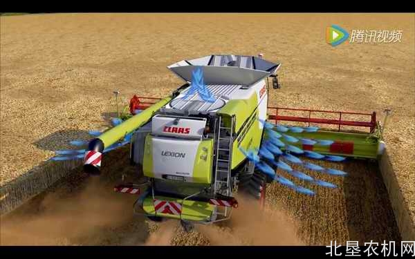 克拉斯LEXION收割机散热系统