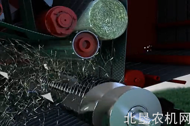 带式圆捆打包机工作原理动画视频