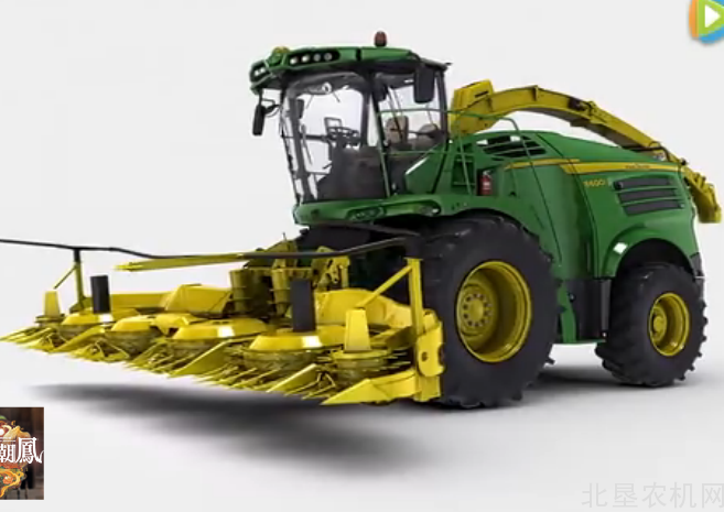 约翰迪尔青贮机新功能演示