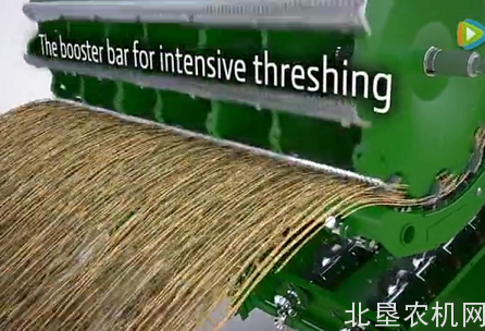 约翰迪尔T670联合收割机喂入部分