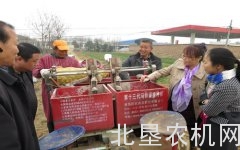 西安市农机总站开展马铃薯播种机械化试验