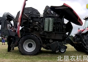 格兰vicon不停歇圆捆打包机