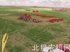 Highline远程铺料机航拍