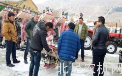 吉林汪清开展农机产品推介活动