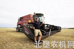 凯斯农业机械打造小麦收获世界纪录