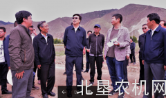 西藏举办青稞、青饲玉米全程机械化作业演示活动