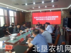 牡丹江市2018年深松整地和秸秆还田工作会议召开牡丹江市2018年深松整地和秸秆还田工作会议召开