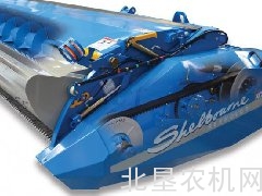 谢尔本CVS32站秆梳脱割台收获后斜交叉免耕播种