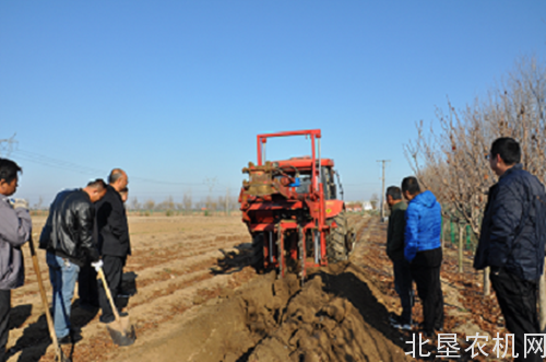 山药也能机械收获！平度市农机中心联合青岛理工大学开展山药机械化收获实验