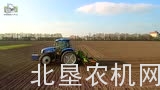 纽荷兰T6010拖拉机春耕作业