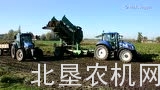 纽荷兰T5.115配Stoll V202甜菜收获机作业
