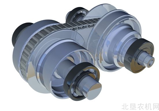 纽荷兰EasyDrive CVT无级变速器原理动画