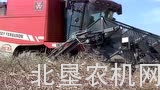麦赛福格森7270收割机视频