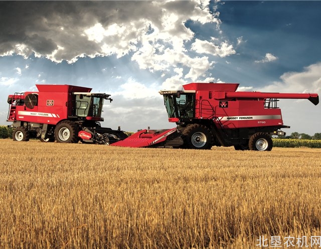 麦赛福格森9505联合收割机讲解