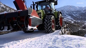 克拉斯拖拉机完美的作业质量