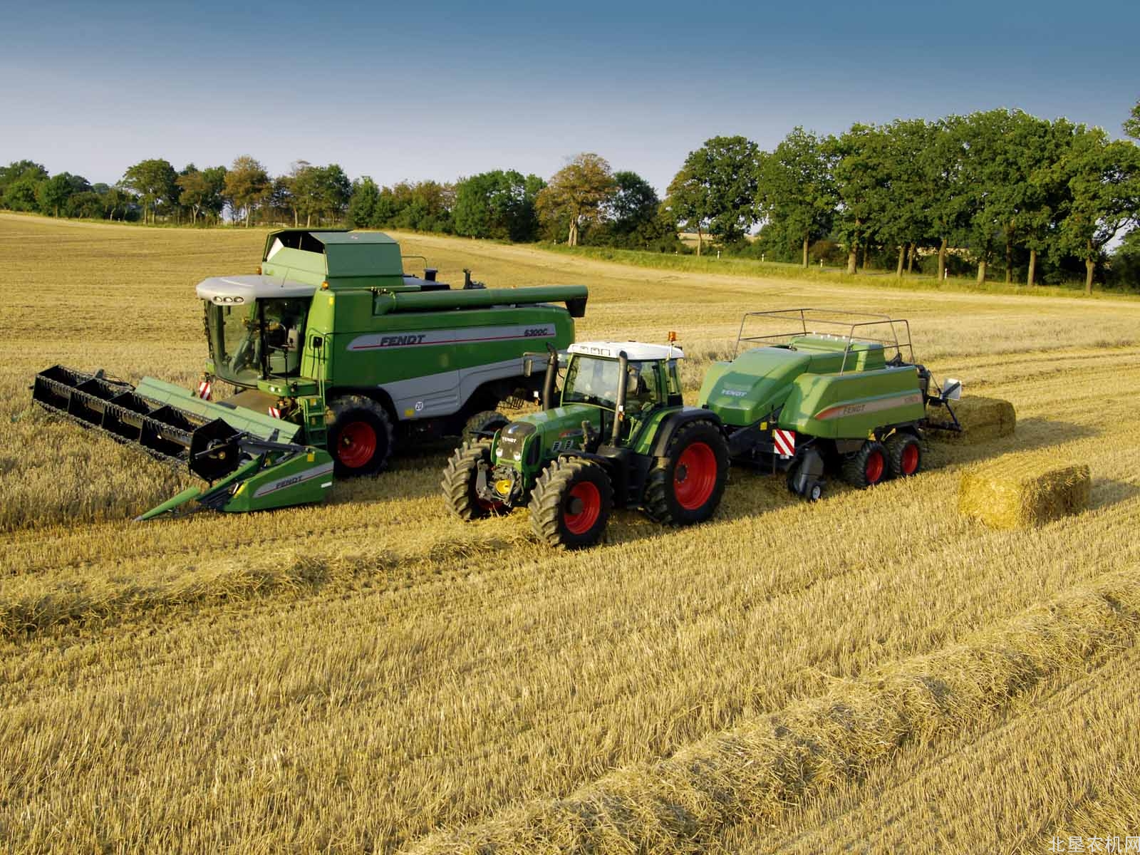 芬特C系列联合收割机