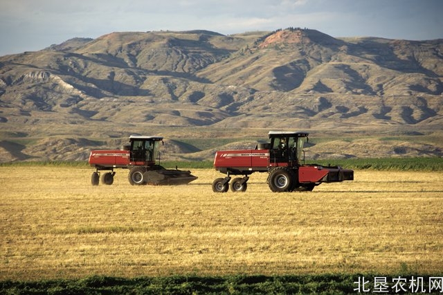 麦赛福格森WR系列割晒机运输视频