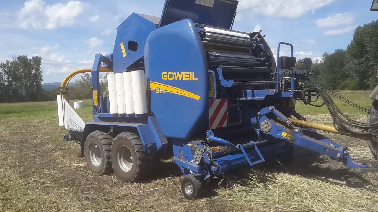 Gowel公司G-1 F125打捆包膜一体机