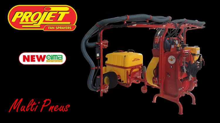博格Multi Pneus果园喷药机