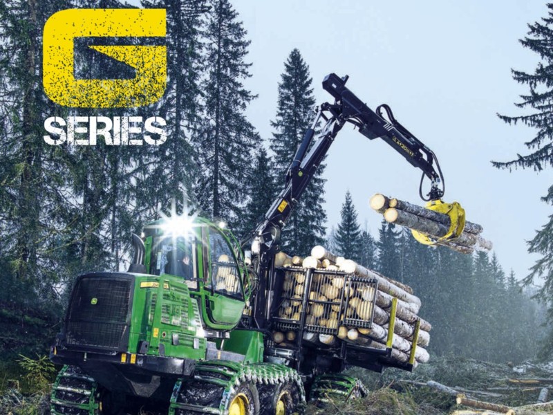 迪尔G系列树木装载机介绍