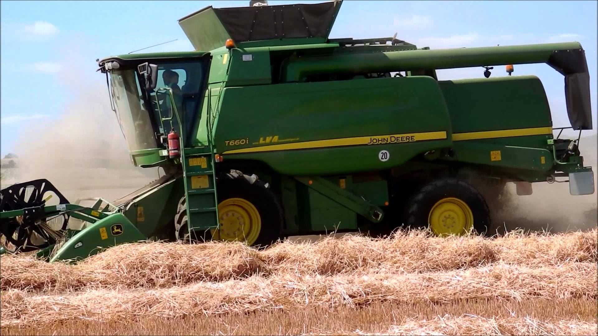约翰迪尔T660i收割机