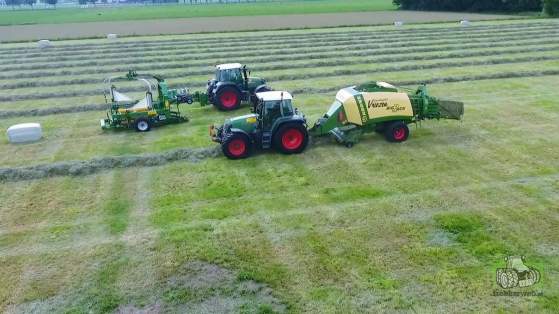 牧草收获全程机械化