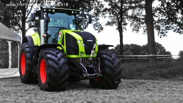 克拉斯AXION900系列拖拉机驾驶室演示动画