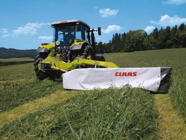 克拉斯DISCO3500系列割草机防侧滑功能