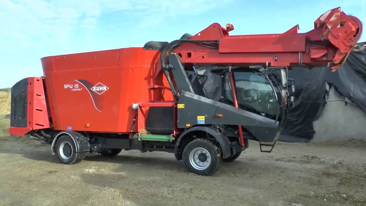 库恩SPW 25自走式饲料搅拌车
